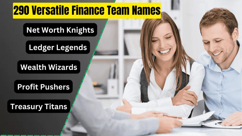 290 Versatile Finance Team Names