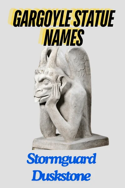 Gargoyle statue names